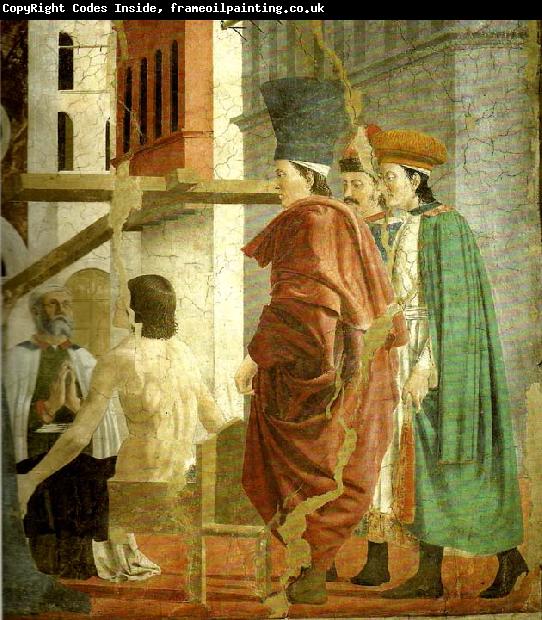 Piero della Francesca the legend of the true cross, detail